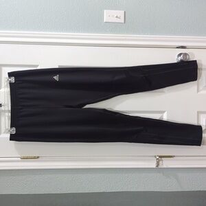 Adidas XL black running tights